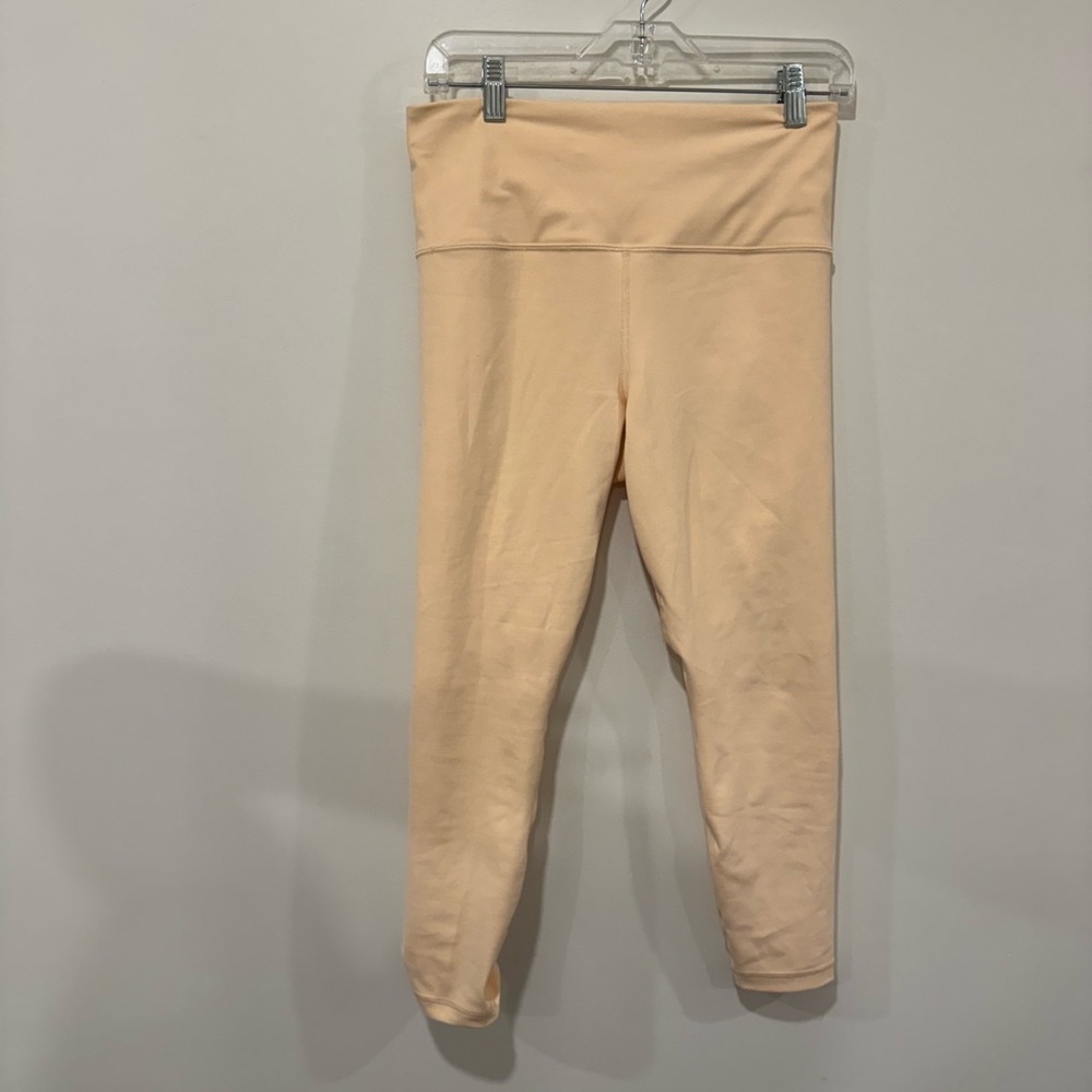 LIKE NEW Athleta Peach Leggings Size M
